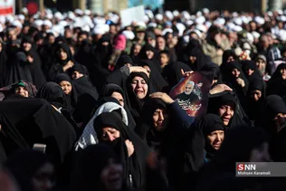مراسم وداع با پیکر شهید شهروز مظفری نیا