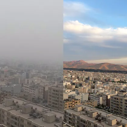 سومین روز آلوده پایتخت به دلیل افزایش آلاینده ازن