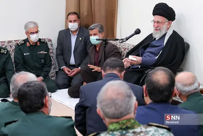دیدار فرماندهان و مسئولان ارشد نیروهای مسلح با رهبر معظم انقلاب
