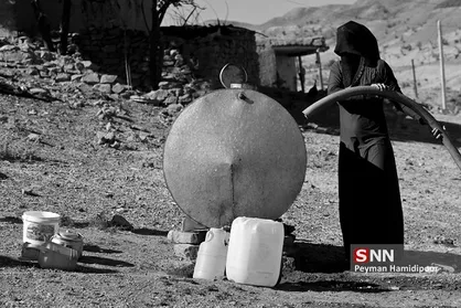 بازدید میدانی فعالان بسیج دانشجویی دانشگاه آزاد اهواز از غیزانیه / آبرسانی در حال انجام است