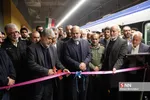 افتتاح خط ۲ مترو شیراز با حضور وزیر کشور