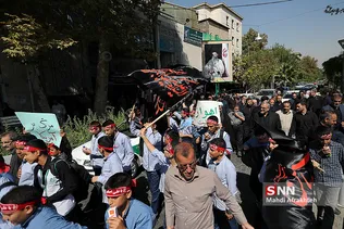 مراسم سوم شهدای معزز حادثه تروریستی اهواز