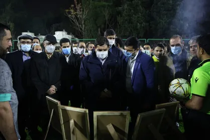 افتتاح طرح&zwnj;های ستاد اجرایی فرمان امام در کوی دانشگاه تهران باحضور معاون اول رئیس&zwnj;جمهور