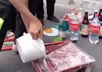 فیلم / جواب شعارنویسی رو اینطوری باید داد