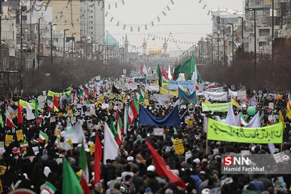 راهپیمایی ۲۲ بهمن 1397 در مشهد مقدس