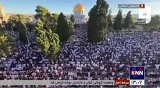 150 هزار نمازگزار در مسجدالاقصی نماز عید قربان را اقامه کردند