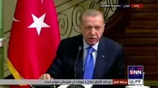 اردوغان: یقین دارم رایزنی‌های ما سبب جهش در همکاری‌های ایران و ترکیه می‌شود / هدف ما رسیدن به تجارت ۳۰ میلیارد دلاری است