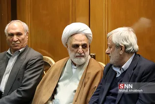 مراسم وداع با پیکر آیت الله هاشمی شاهرودی