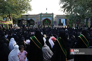 اجتماع زنان عاشورایی در امامزاده سیده ملک خاتون