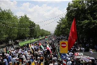 راهپیمایی روز جهانی قدس در تهران
