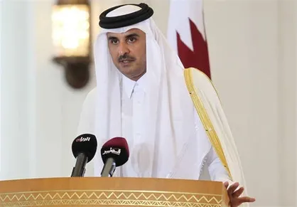 تماس تلفنی امیر قطر و نخست&zwnj;وزیر بحرین