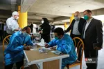 آیین افتتاح طرح تزریق واکسن خودرویی در پارکینگ طبقاتی