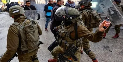 زخمی شدن ۱۰ فلسطینی در درگیری با نظامیان صهیونیست