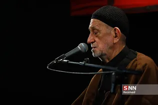 پیش منبر حاج اکبر مولایی در شب اول محرم 98 در چیذر 
