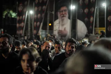 از نوای گرگانی‌ها «ما فرمان‌بَر امام حسینیم» در شب عاشورا تا میدان داری گیلانی ها با پرچم یا لثارات الخامنه‌ای + فیلم