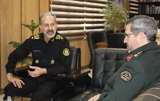 دیدار رئیس سازمان وظیفه عمومی ناجا با معاون نیروی انسانی