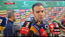 خلیلی: در هر شرایطی آماده هستیم که ۳ امتیاز را از دربی بگیریم + فیلم