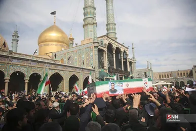 تشییع پیکر شهدای حملات آمریکایی صهیونی به دفتر مجلس خبرگان رهبری در قم