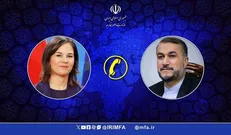 وزرای امور خارجه ایران و آلمان تلفنی گفتگو کردند
