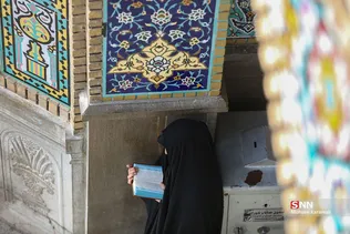 قرائت دعای عرفه در حرم مطهر حضرت فاطمه معصومه (س)
