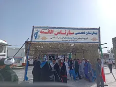 افتتاح بیمارستان سیار ثامن‌الائمه نیروی زمینی سپاه