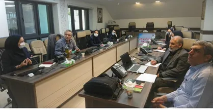 جلسه هماهنگی اداره کل مدیریت حوادث و سوانح و ستاد پدافند غیر عامل
