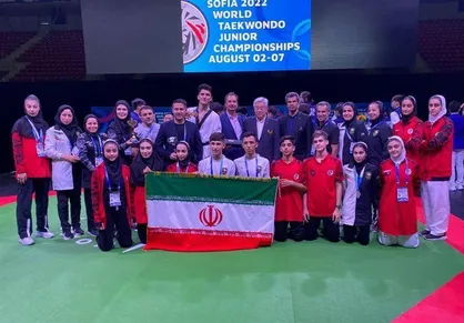 نایب قهرمانی دختران و پسران در مسابقات جهانی تکواندو