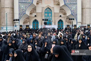 تجمع بزرگداشت شهید سپهبد قاسم سلیمانی در میدان فلسطین