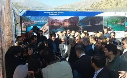 نیروگاه برق سد سردشت &zwnj;افتتاح شد