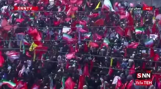 اجرای مداحی «باید برخاست» توسط محسن محمدی‌پناه در مصلی تهران