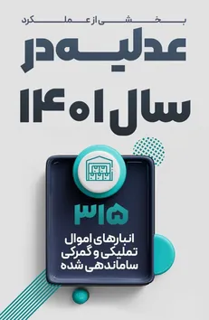 تشریح اقدامات سلسله وار انجام شده در جهت حل یک مشکل مهم و قدیمی/ ساماندهی ۳۱۵ انبار اموال تملیکی و گمرکی سراسر کشور در سال ۱۴۰۱