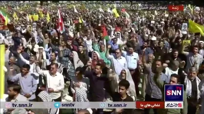 الله اکبر خامنه&zwnj;ای رهبر؛ تجدید بیعت ملت انقلابی با ولی امر مسلمین جهان