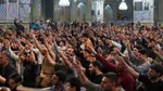 طنین مناجات محمود کریمی در رواق رضوی؛ از خاک خراسان تا غیرت ایران علی (ع) + آلبوم تصاویر شب دوم