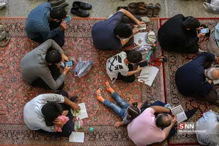 مراسم دعای عرفه در حرم حضرت معصومه (س)