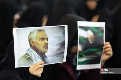 شهید سپهبد حاج قاسم سلیمانی خورشید درخشانی است که راه و روش چگونه زیستن را به ما یاد می&zwnj;دهد / جانشین بر حق ایشان سردار قاآنی مانند ستاره&zwnj;ای بود که در زمان وجود خورشید دیده نشد