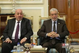 دیدار نائب‌‌ رئیس مجلس عراق با علی لاریجانی