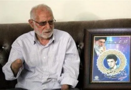 شهادت یک جانباز ۷۰ درصد و پدر شهید