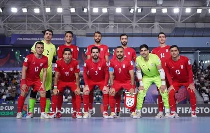 فوتسال ایران در رده بندی فیفا سقوط کرد