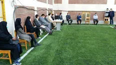 چمن مصنوعی به دانشکده عمران دانشگاه خواجه نصیر اضافه شد