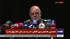 سردار مسجدی: حتی یک بچه در عراق و سوریه هم می‌داند سردار سلیمانی قهرمان مبارزه با تروریسم است/ آمریکا دروغگوست