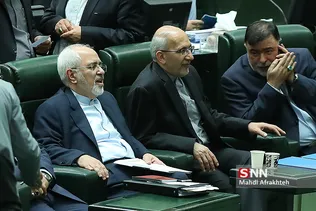 جلسه علنی مجلس با حضور ظریف وزیر امور خارجه