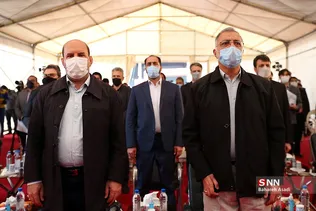 آیین کلنگ زنی طرح تامین مسکن جایگزین گودنشینان باغ آذری