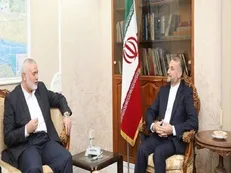 اسماعیل هنیه با امیرعبداللهیان دیدار کرد