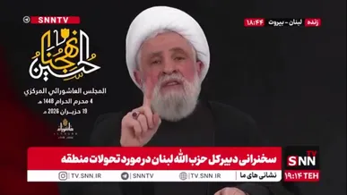 شیخ نعیم‌ قاسم:  آمریکا رهبری اتاق جنگ و فتنه‌های مذهبی در لبنان را بر عهده دارد