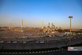 مسجد جمکران در شب نیمه شعبان 
