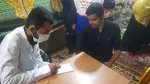 خدمت رسانی دانشجویان علوم پزشکی اهواز به زوار حسینی