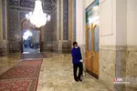 ضد عفونی کردن حرم حضرت فاطمه معصومه(س)