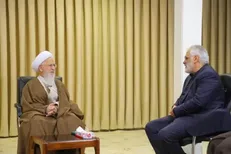 طهرانچی با آیت‌الله العظمی جوادی آملی دیدار کرد