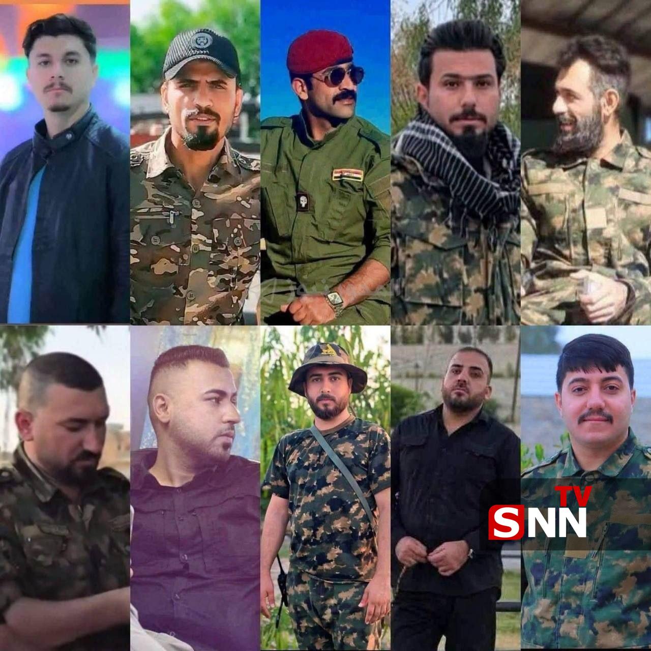 افزایش شمار شهدای حشد شعبی به ۱۰ نفر + تصاویر