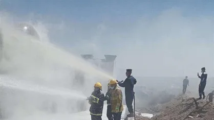 وقوع دو آتش سوزی در بغداد
